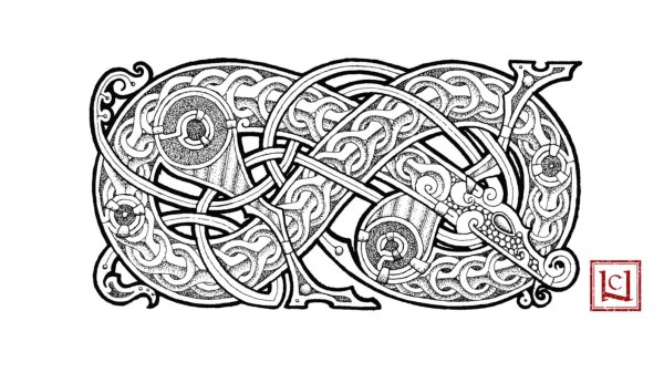 Скандинавский орнамент Маммен