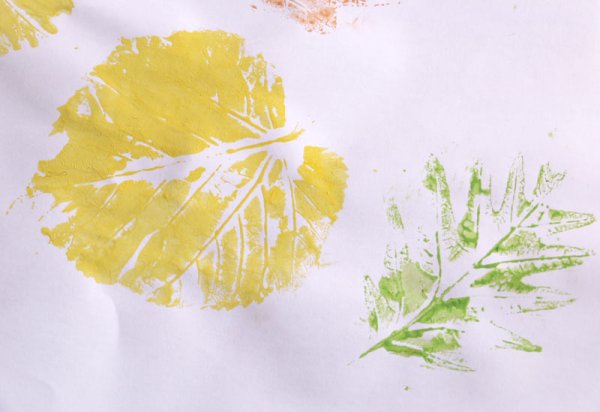 «Осенние листья» Отпечатки листьев