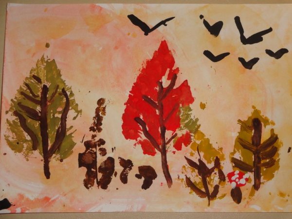 Фроттаж техника рисования