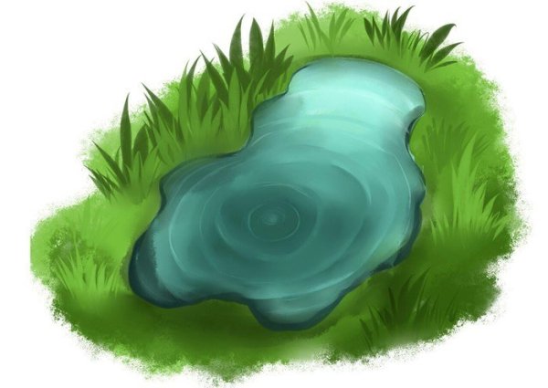 Ребенок в луже