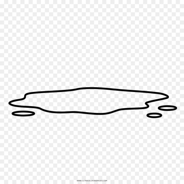 Нарисованная лужа