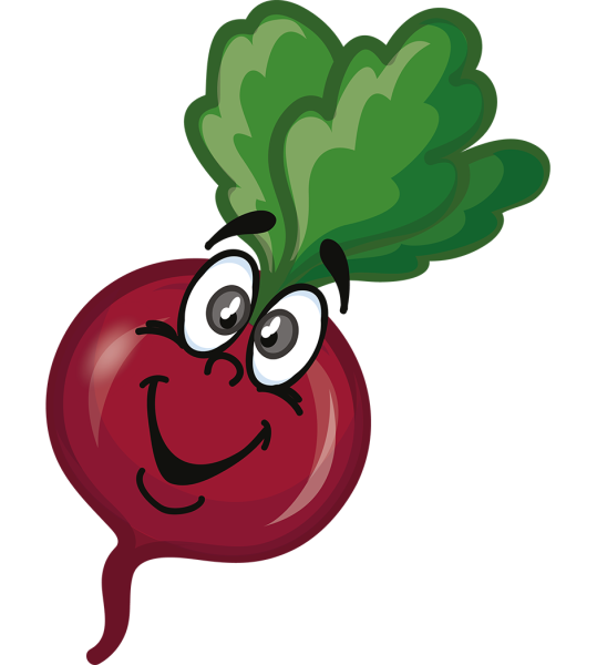 Свёкла весёлые овощи