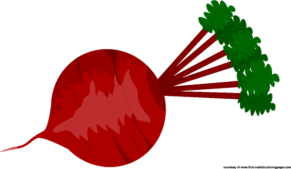 Свекла без фона