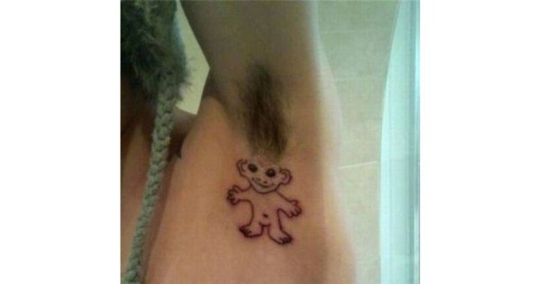 Прикольные простые тату