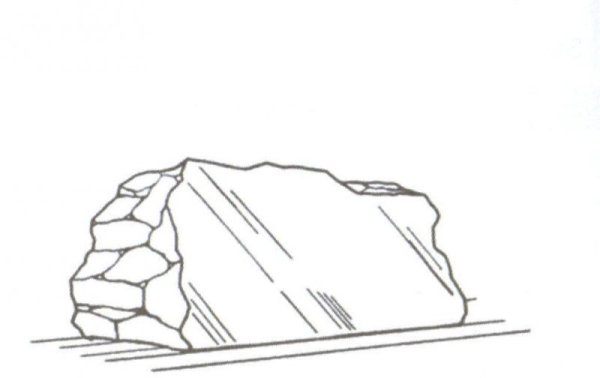 Камень раскраска