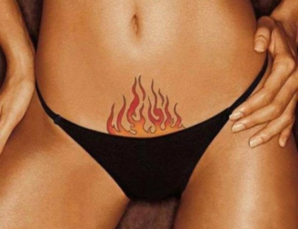 Женские интимные прически