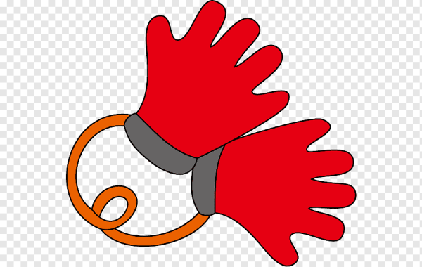 Перчатки раскраска