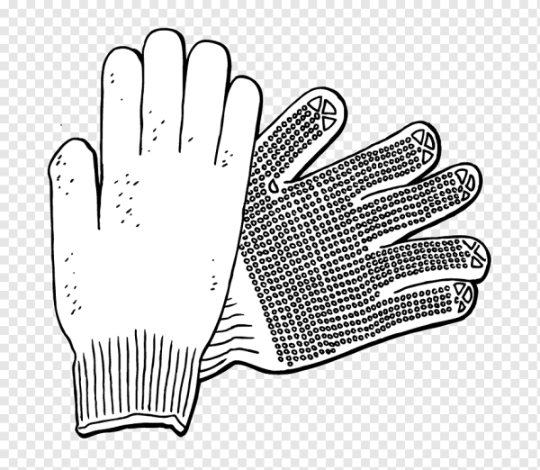 Перчатки вратаря вектор