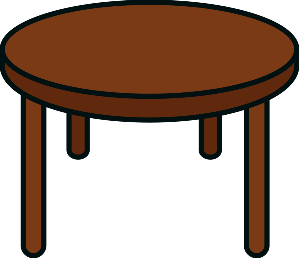 Стол карандашом для детей