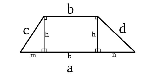 Прямоугольная трапец я