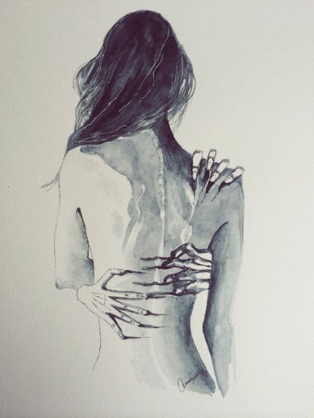 Депрессивные рисунки