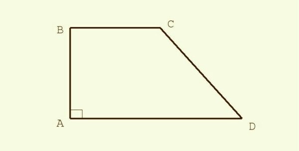 Прямокутна трапеція