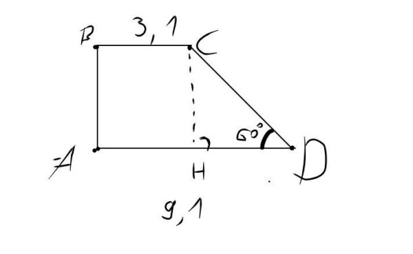 Равнобедренная и прямоугольная трапеция