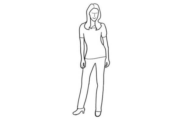 Пропорции человека в полный рост