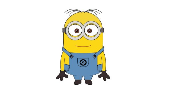 Миньон рисунок карандашом