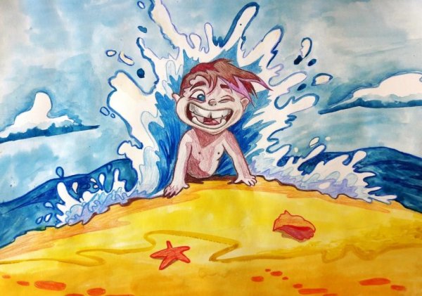 Каникулы рисунок