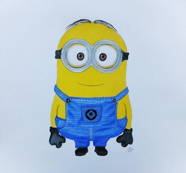 Нарисовать миньона