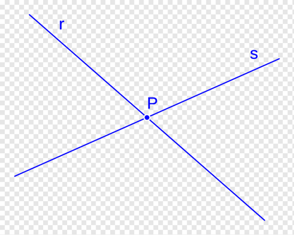 Вертикальные углы изображены на рисунке