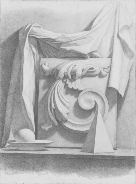 Чистяков Академический драпировки