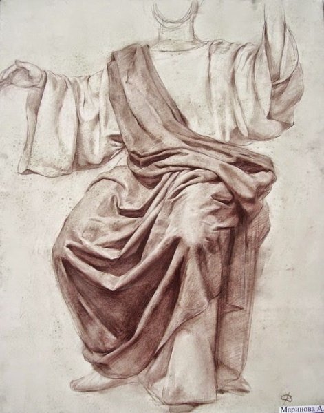 Горизонтальная драпировка