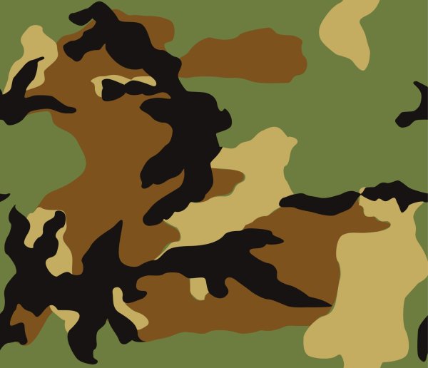 Камуфляж трехцветный