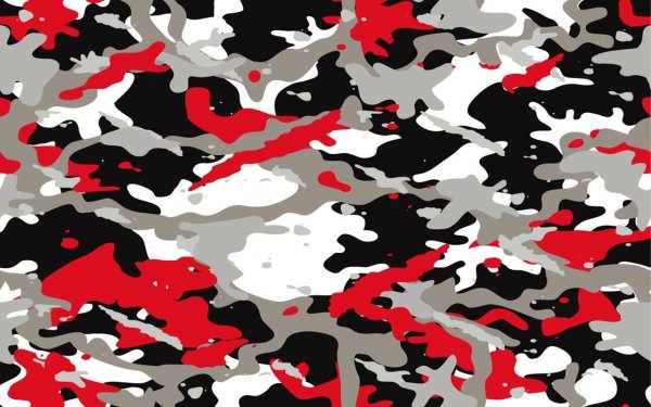 Red Digital Camo камуфляж