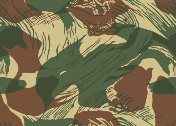 Rhodesian Camouflage pattern
