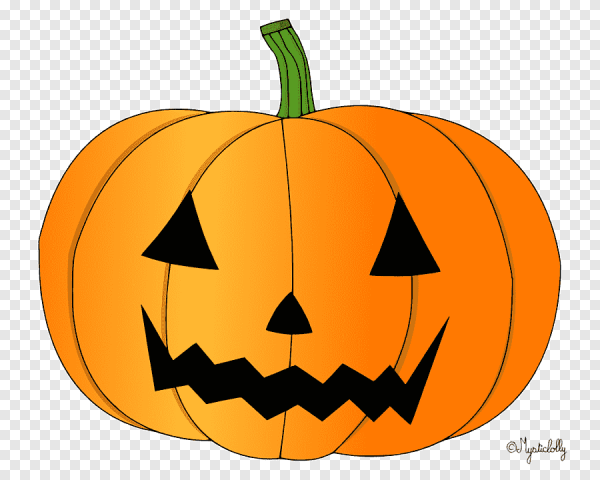 Тыква на Хэллоуин расс