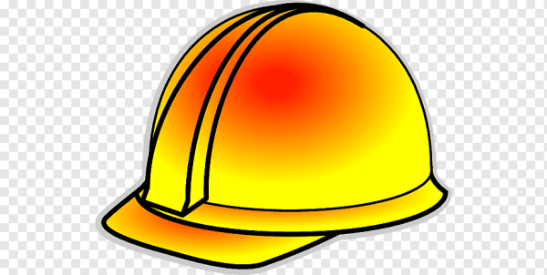 Строительная каска мультяшная