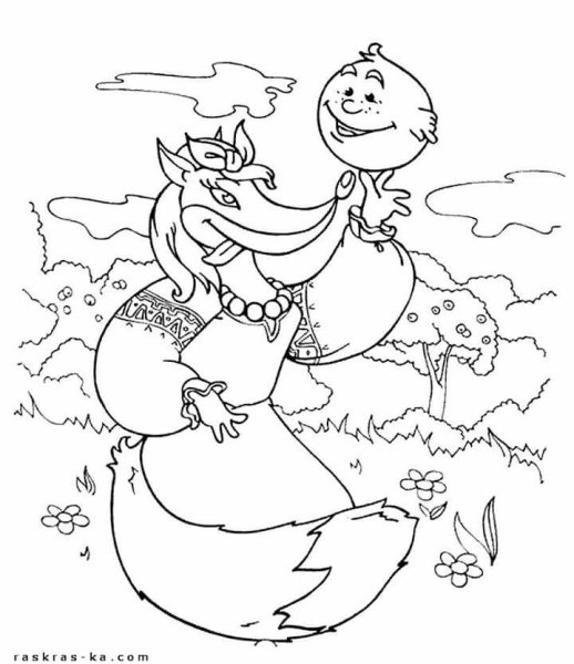 Русские народные сказки лиса и волк