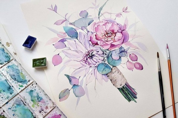 Красивые рисунки акварелью