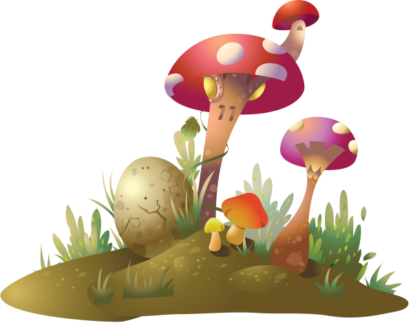 Гриб рисунок