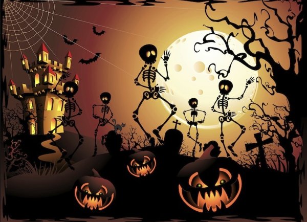 Рисунки на тему Хэллоуина