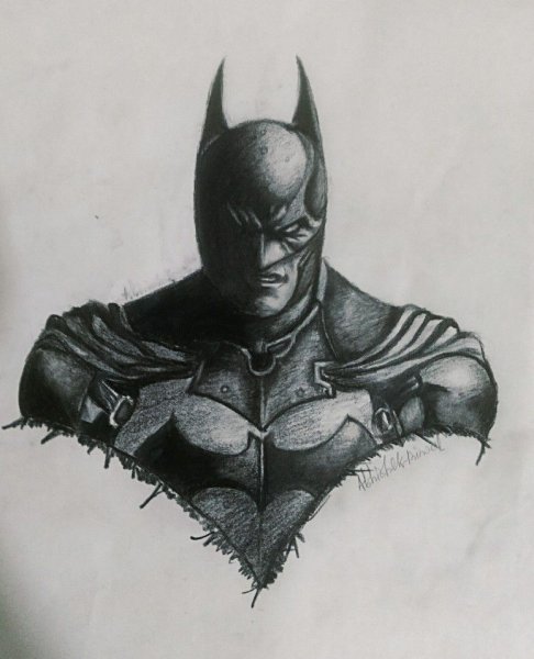 Рисование Бэтмена