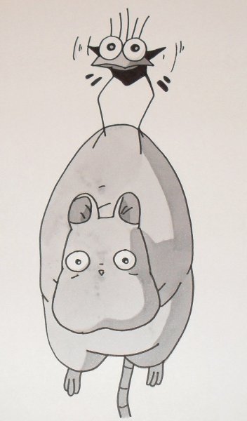 Унесенные призраками Тоторо Тоторо