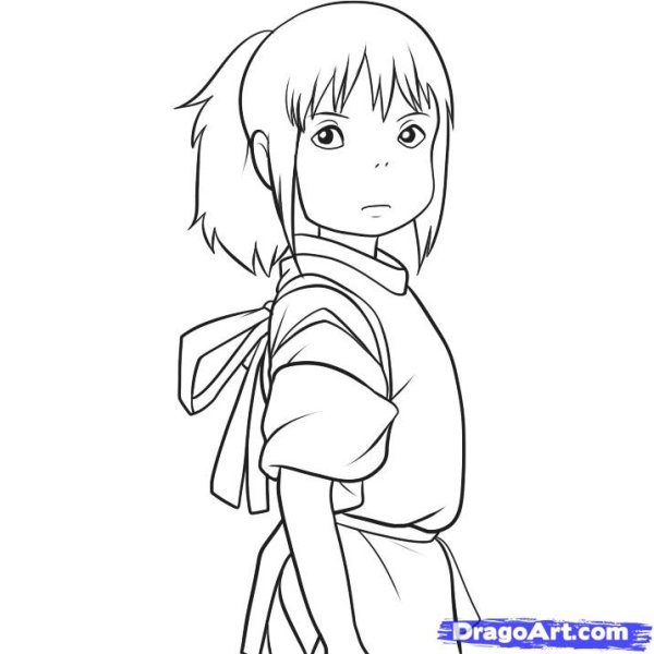 Рисунок Унесенные призраками тихи