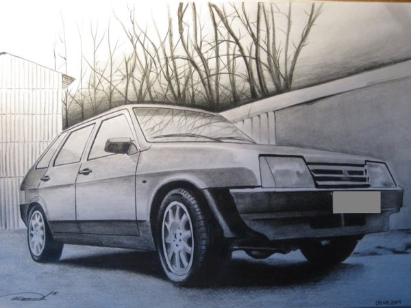 ВАЗ 2109 Наброски