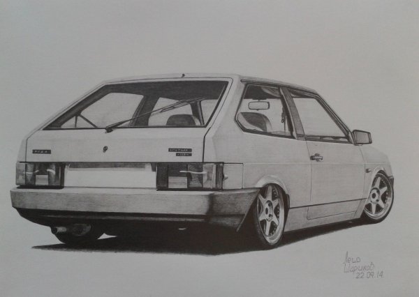 ВАЗ 2108 обвес карандаш