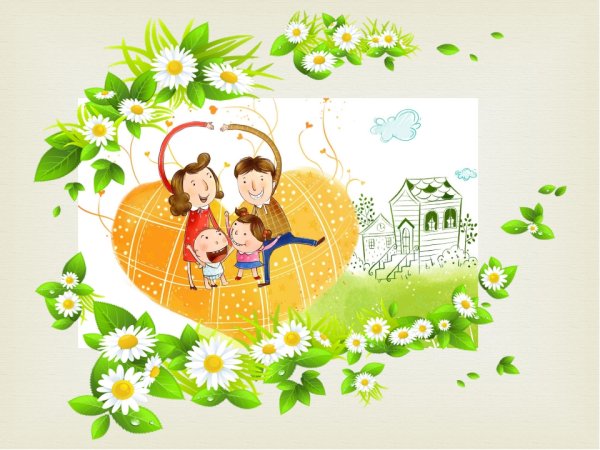 Рисунки на тему семья и семейные ценности