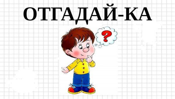Отгадайка для детей