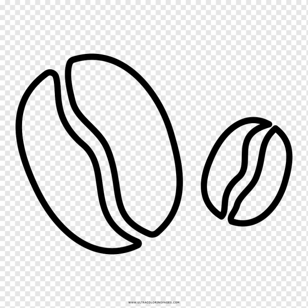 Кофейное зерно вектор