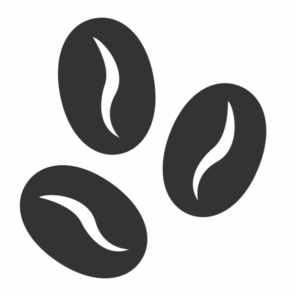 Значок кофейного зерна