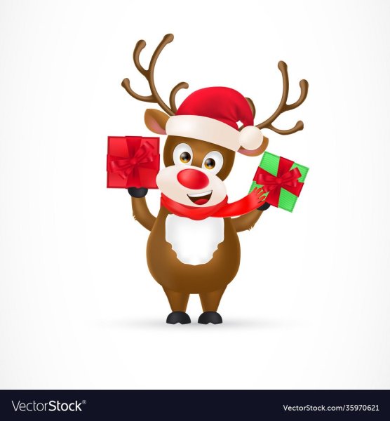 Новогодний олень