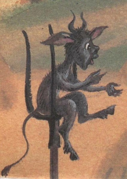 Дьявол мультяшный