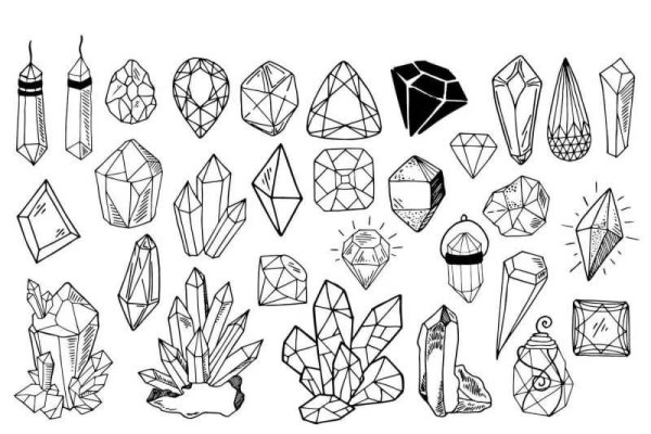 Стилизованные Кристаллы