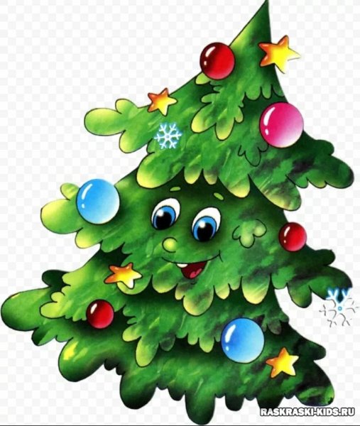 Новогодняя елка рисунок
