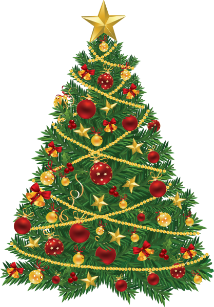 Новогодняя елка рисунок