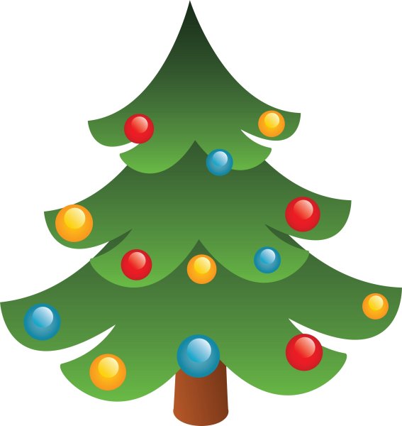 Новогодняя елка рисунок