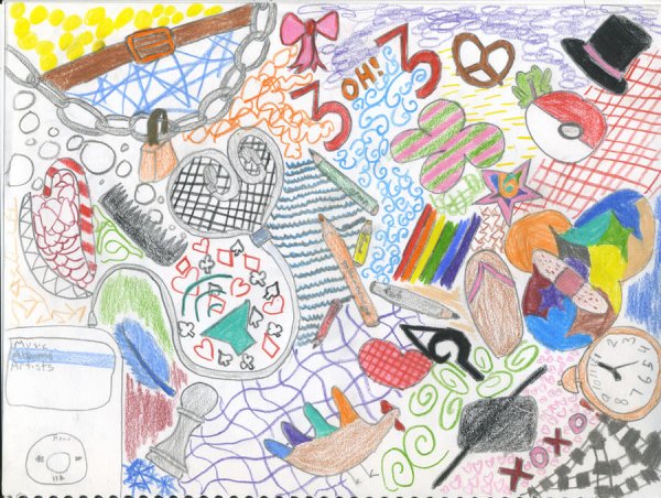 Коллаж рисование