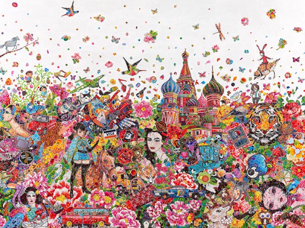 Коллаж иллюстрация